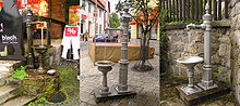 Drei Brunnen in der Grafenauer Altstadt