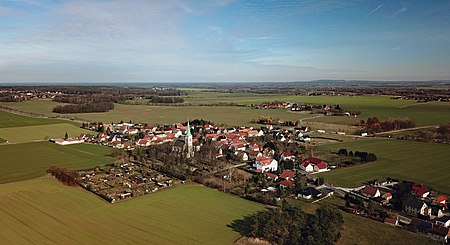 Großdubrau Quatitz Aerial