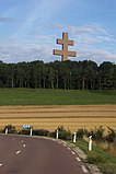 Lotharings kruis ter herdenking van generaal De Gaulle