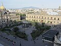 Cathedral of Guadalajara, Plaza de Armas, State Government Palace of Jalisco