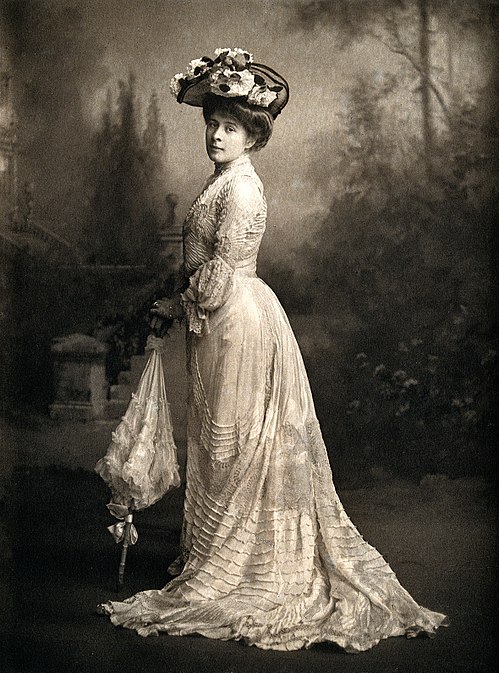 Gwendoline Syrie Maud Wellcome (née Barnardo). Photo from 1901.