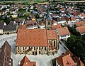 * Nomination Aerial view of the Catholic Parish Church of St. Kilian in Hallstadt --Ermell 07:22, 31 July 2021 (UTC) * Promotion  Support Good quality. --Velvet 07:35, 31 July 2021 (UTC)
