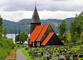 Hamre kirke Hordaland, Osterøy Foto: Odd Roar Aalborg