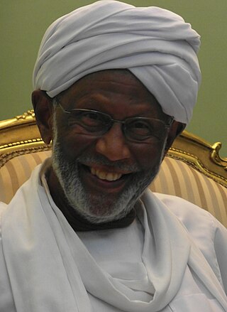 <span class="mw-page-title-main">Hassan al-Turabi</span> Sudanese religious and political leader (1932–2016)