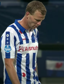 Veerman met SC Heerenveen in 2020