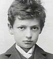 Hermann Oberth as a boy, ca. 1901.