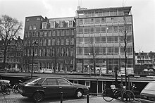 Tetterode complex in 1986, seen from across the Da Costakade Het Tetterode-complex aan de Bilderdijkstraat in Amsterdam vanaf de Da Costakad..., Bestanddeelnr 933-5717.jpg