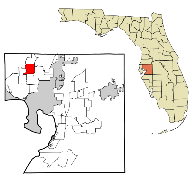 File:Hillsborough County Florida Incorporated and Unincorporated areas Greater Northdale Highlighted.svg