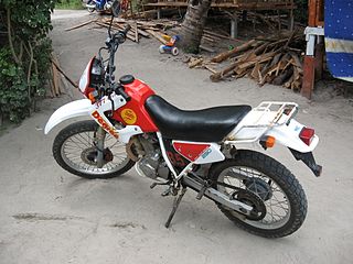 Honda XL250 motorcycle