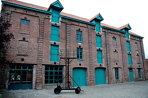 An old warehouse at the hop museum