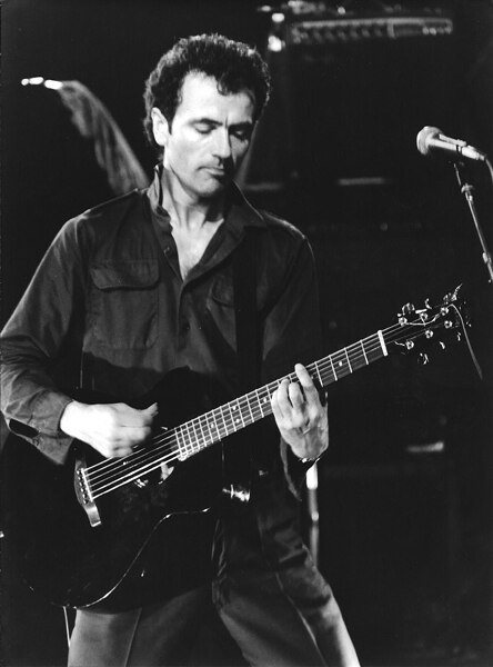 Cornwell rehearsing with the Stranglers in France, 1983