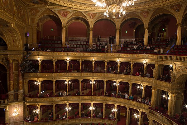 The Hungarian State Opera, where Klemperer was musical director, 1947–1950