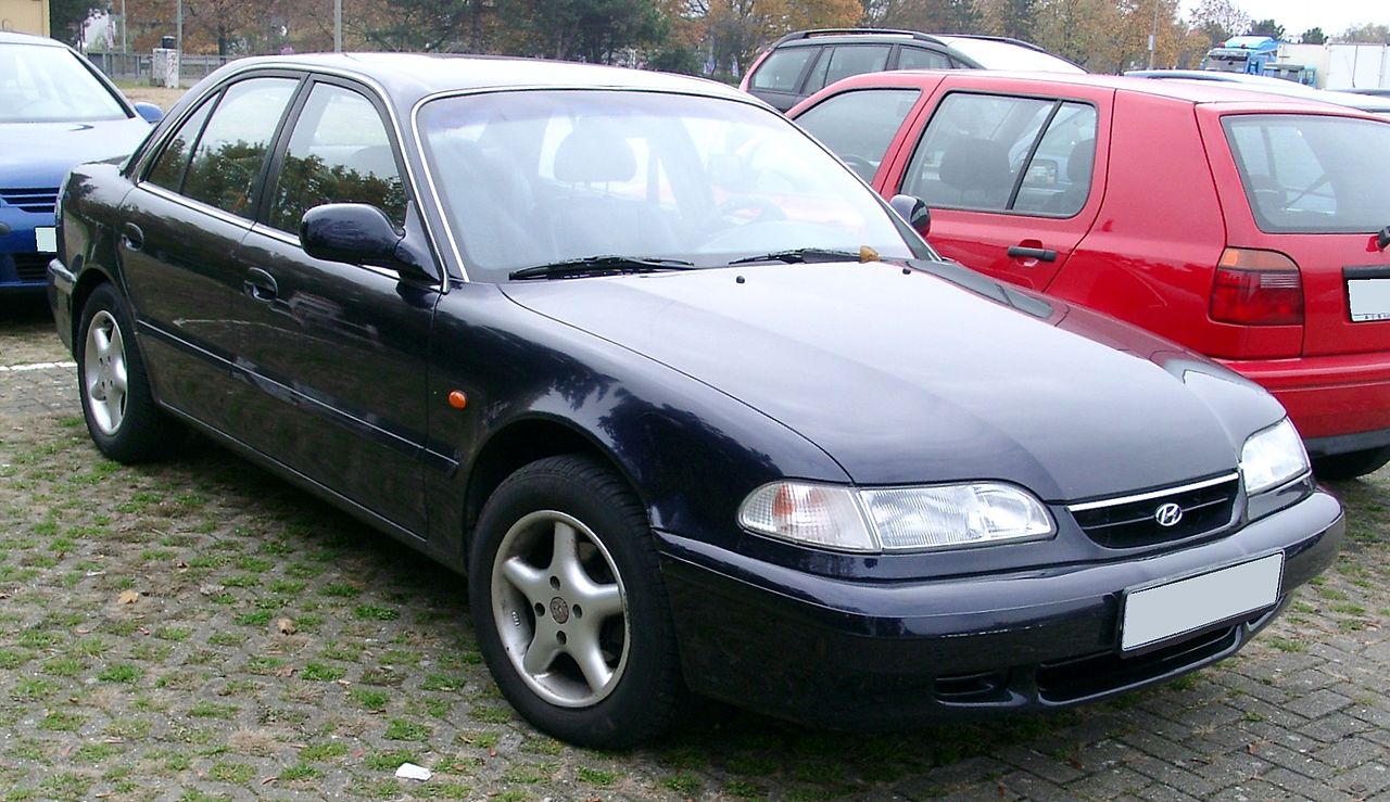 Image of Hyundai Sonata II front 20071102