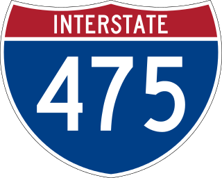<span class="mw-page-title-main">Interstate 475 (Ohio)</span>
