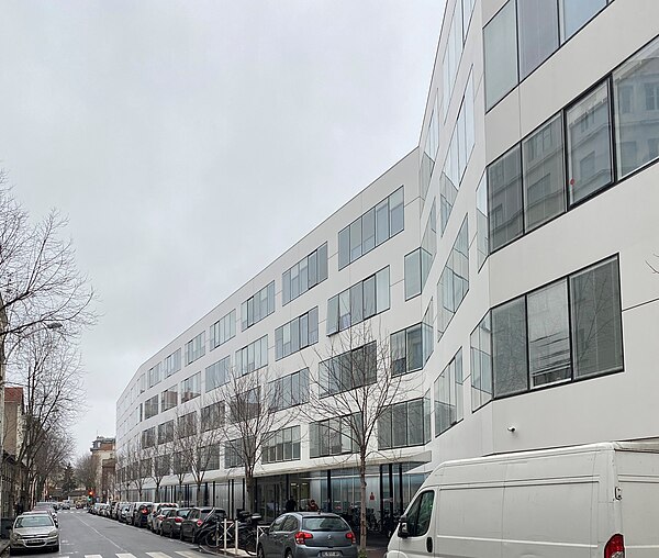 Head office of French statistical agency INSEE at 88, avenue Verdier in Montrouge