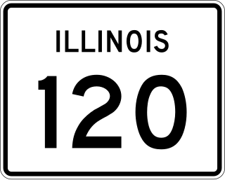 <span class="mw-page-title-main">Illinois Route 120</span> State highway in northeastern Illinois, US