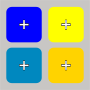 Thumbnail for File:Impossible colors, NCS and RGB yellow and blue.svg