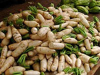 India - Koyambedu Market - Radishes 01 (3986302317).jpg