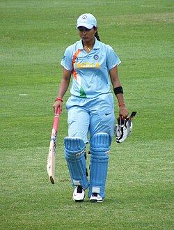 Indian Batswoman at Cricket Worlds Cup 2010.jpg