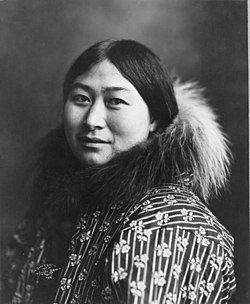 Inuitų moteris 1907 metais.