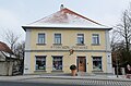 Hip roof house