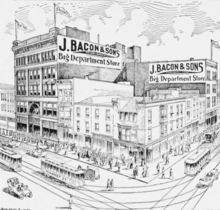 J. Bacon & Sons Big Department Store c. 1916.png
