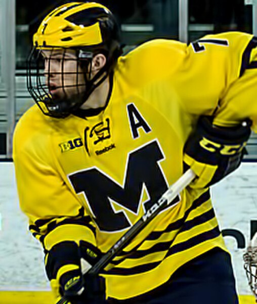 J. T. Compher was selected 35th overall by the Buffalo Sabres.