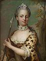 Portrait of countess Charlotte Du Rietz af Hedensberg, copy after a pastel by Gustaf Lundberg.[13]