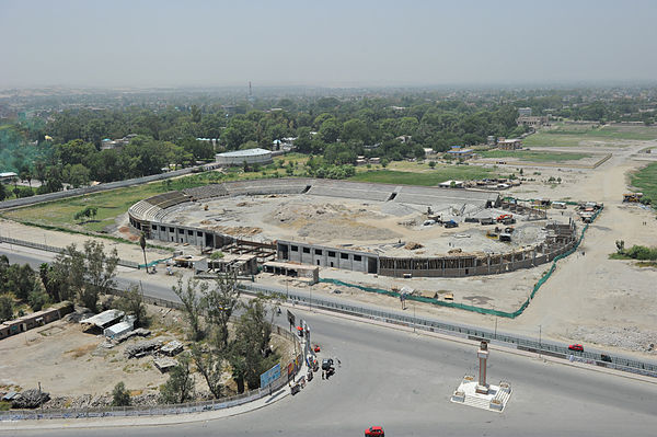 Image: Jalalabad stadium in 2011