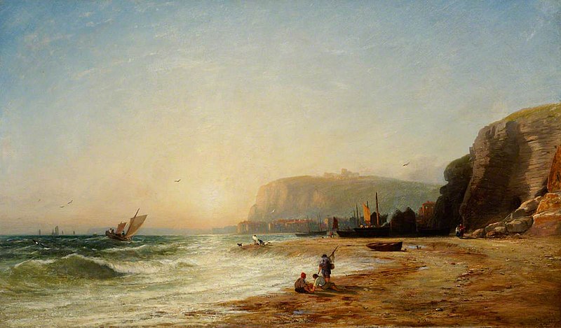 File:James Francis Danby (1816-1875) - Hastings - 1449153 - National Trust.jpg