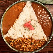 Japanese style Karē-Raisu (Curry rice)