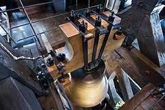 Jindrisska Tower - the highest belfry in Prague, The largest bell is called Jindrich (made in 1680) and weights 3,350 kg