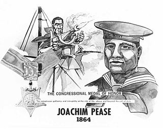 Joachim Pease American Civil War Medal of Honor recipient