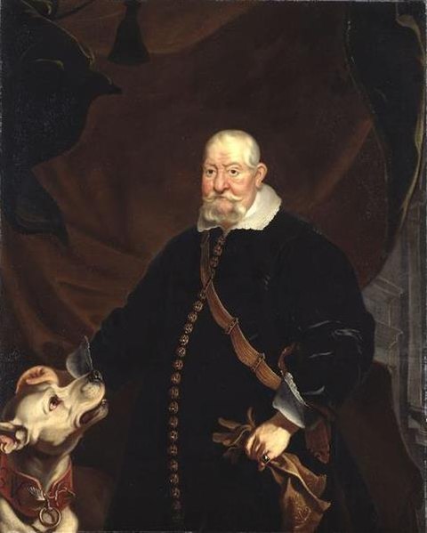John George I in 1652, portrait by Frans Luycx