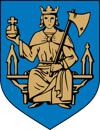Saint Olaf in the coat of arms of Jomala, Åland