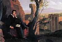 1818 Joseph Severn. Shelley Writing Prometheus Unbound