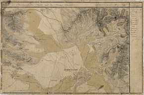 Cristian în Harta Iosefină a Transilvaniei, 1769-1773. (Click pentru imagine interactivă)