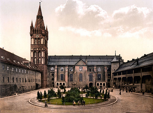 Königsberg Castle courtyard