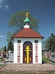 Kapliczka prawosławna na cmentarzu w Boćkach