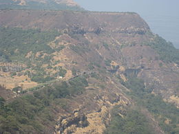 Mumbai-Pune rail link passing through the valley