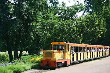 Diesel train on Killesbergbahn