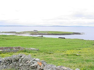 Distant view of Whalsay Parish Church, Kirk Ness Kirk Ness, Whalsay - geograph.org.uk - 100925.jpg