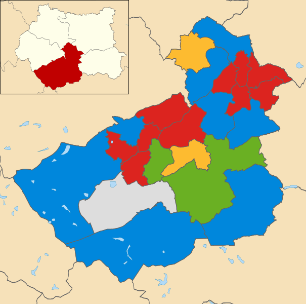 File:Kirklees UK ward map 2011.svg