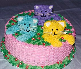 types of cake decoration