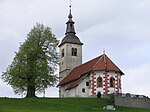 Sankt Hermagoras och Fortunatus, landsortskyrka i Koreno utanför Ljubljana. Kyrkan nämns i nedteckningar första gången 1389, men har romanska element och är därmed sannolikt äldre.