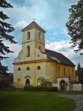 Église Saint-Georges à Kostelec.