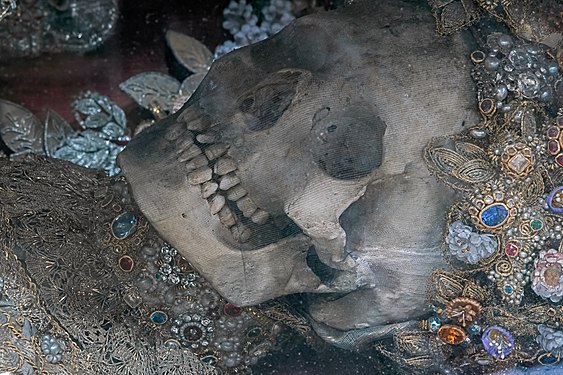 Relic in the collegiate church of kremsmünster