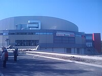 KV Arena mit blauem Stich