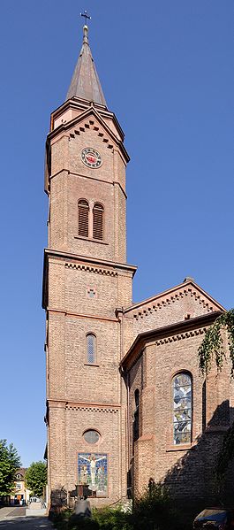 File:Lörrach - Bonifatiuskirche - Kirchturm.jpg