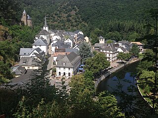 Esch-sur-Sûre Commune in Wiltz, Luxembourg